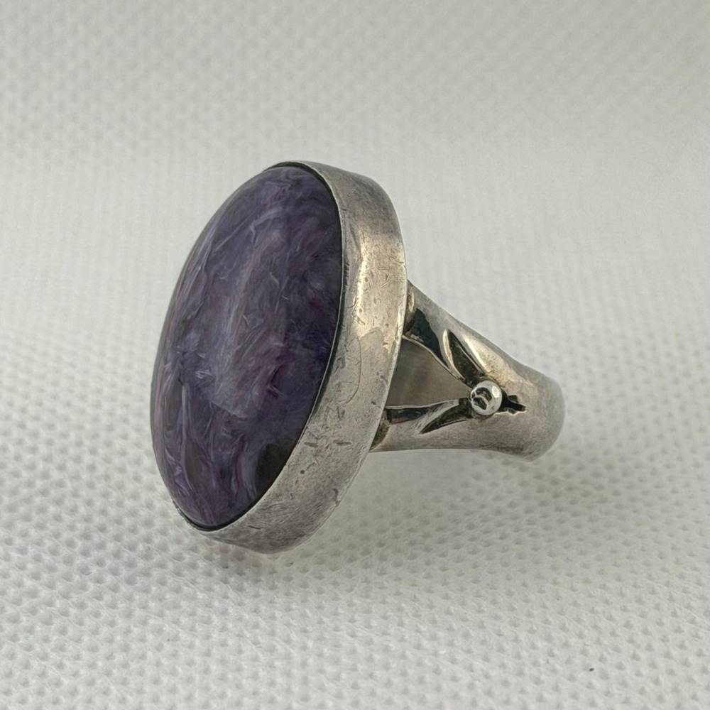 Richard Begay Chariote Cabochon ring Size 7.5 Vintage